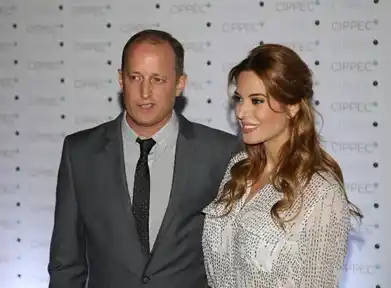 Martín Insaurralde, junto a su exesposa Jésica Cirio.
