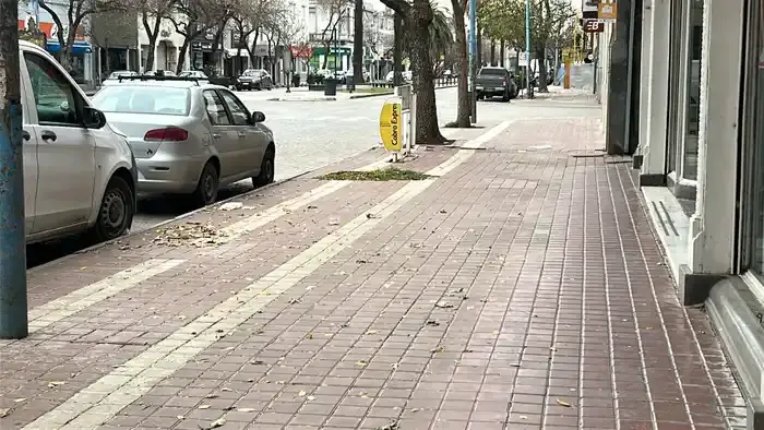En pocos días comienza la obra de restauración de las veredas del centro de la ciudad