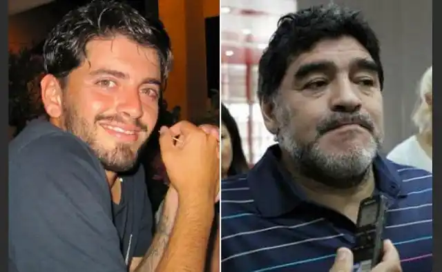 Maradona se reencontró con Diego Junior tras 13 años y quebró en llanto