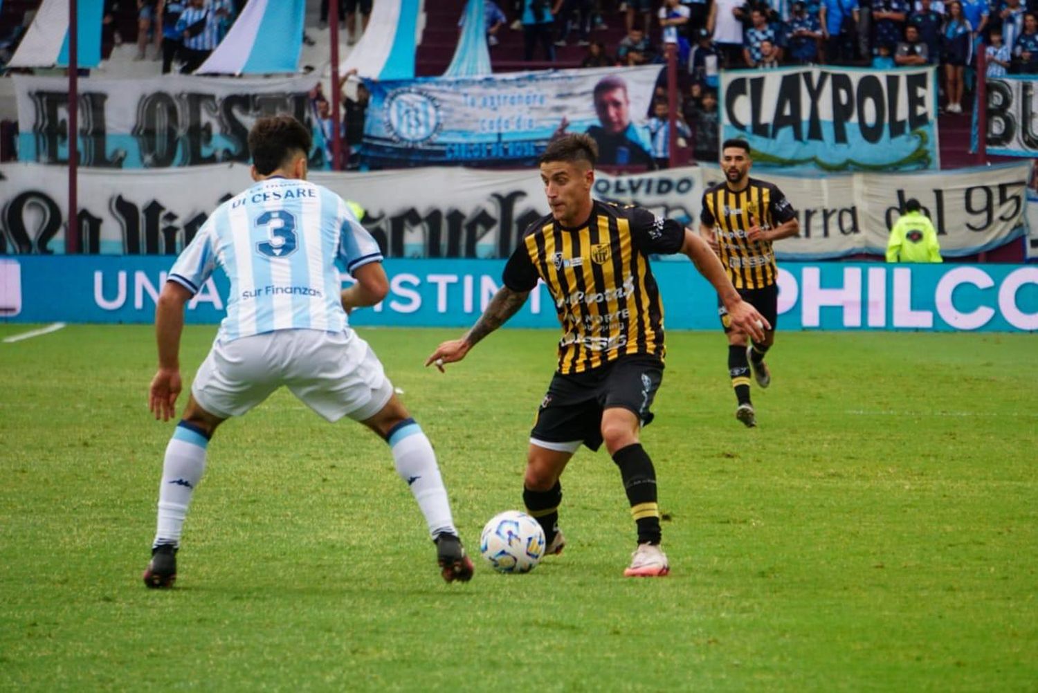La esperanza de Santamarina duró hasta que Racing se decidió a acelerar el ritmo