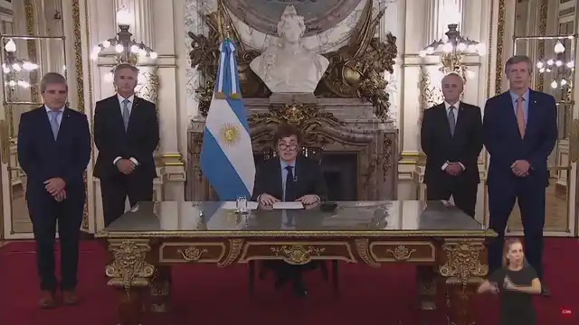 Los 20 puntos esenciales del discurso del presidente Javier Milei