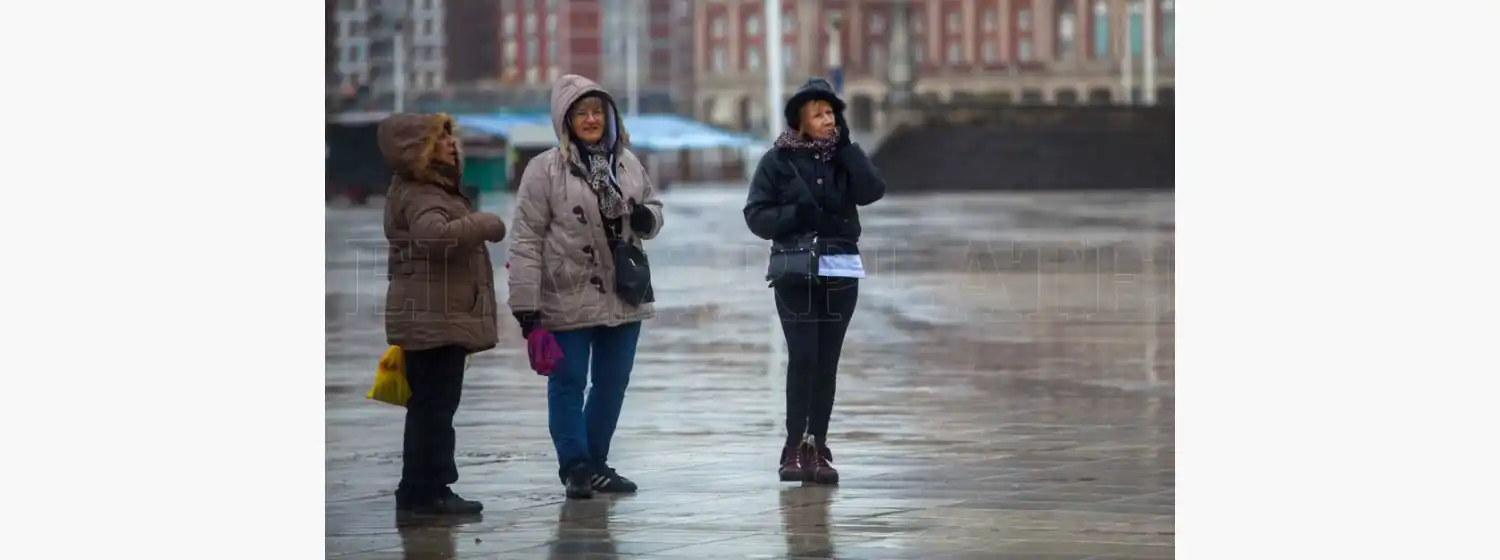 Frío y posibilidad de lluvia para el inicio de la semana