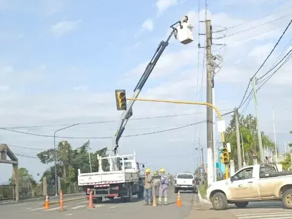 Dos cortes de energía afectaron distintos sectores de Concordia