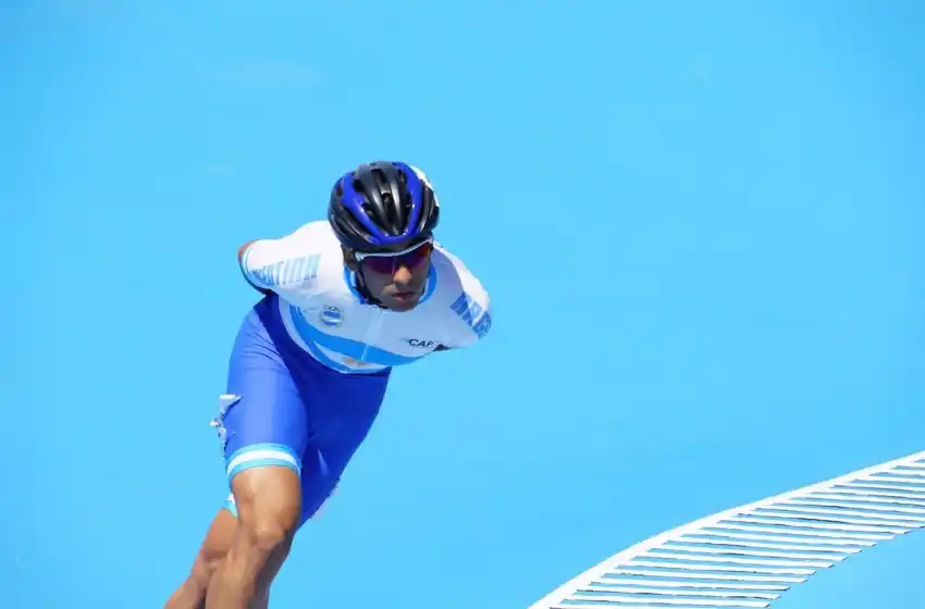 Gran actuación de Nahuel Schelling en Patín Carrera