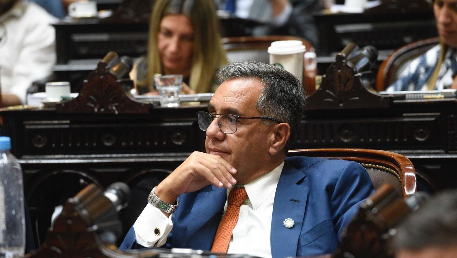 El diputado Alejandro Finocchiaro sufrió un preinfarto y fue internado