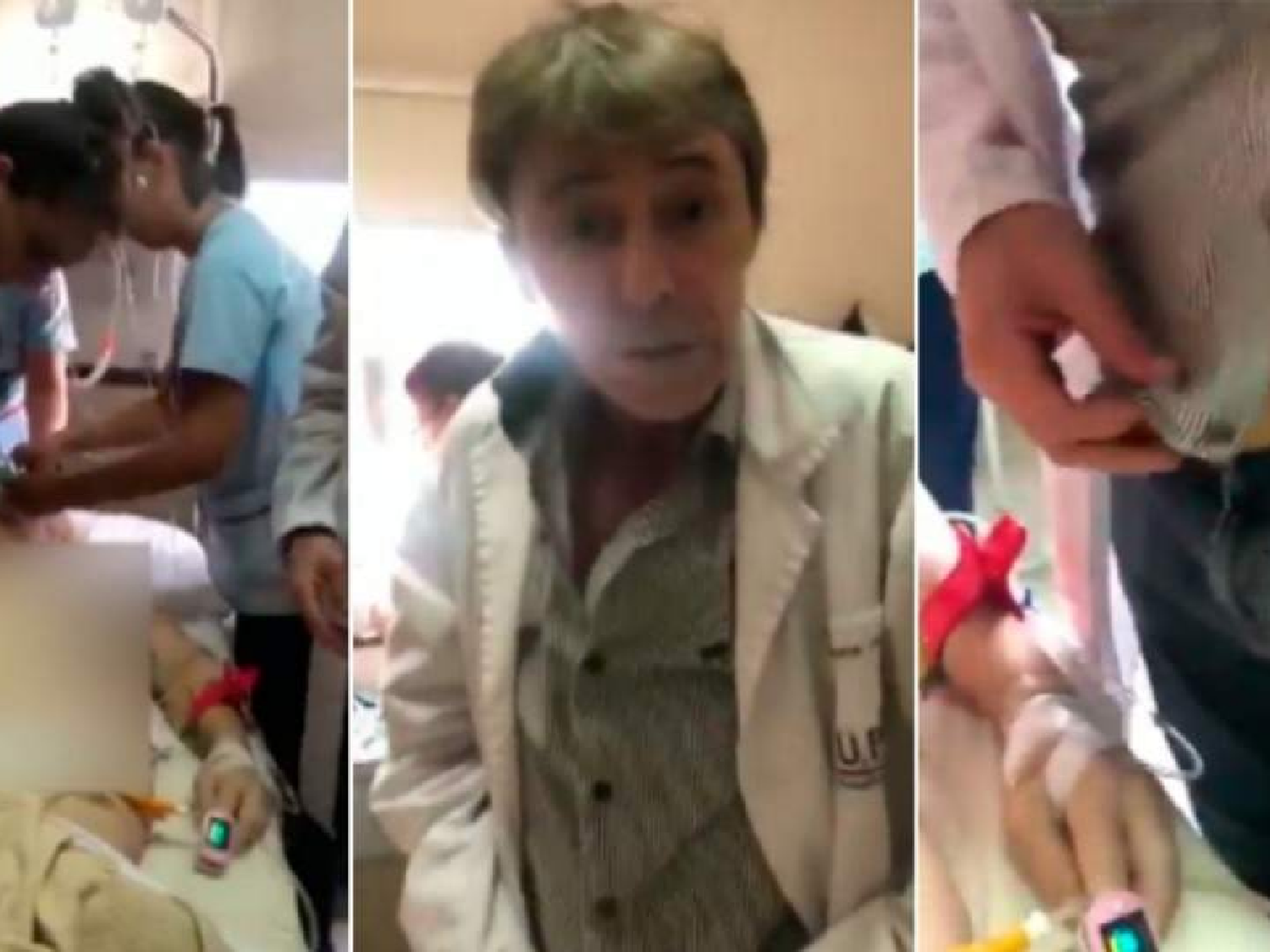  El médico grabado mientras una paciente se moría dio positivo en cocaína