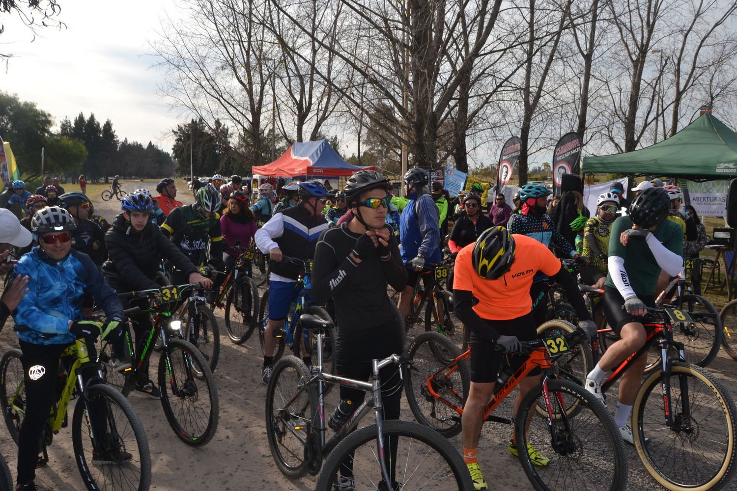 La gráfica es más que elocuente de como está creciendo la disciplina de Mountain Bike y el Desafío Rural Costa del Gualeguay fue todo un éxito.