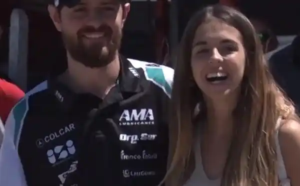 Mauro Giallombardo presentó a su novia gualeguaychuense