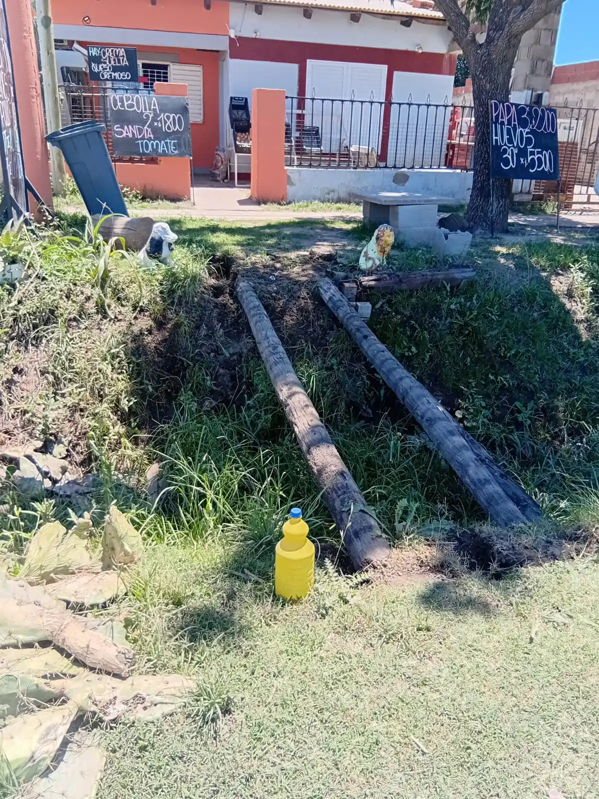 robo puente tarima kiosco ciudad de esperanza - 2