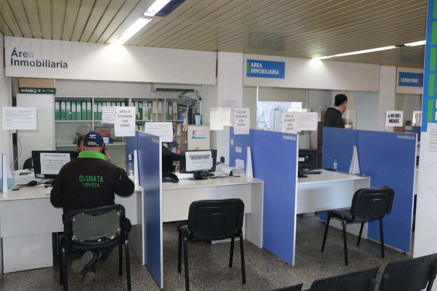Los trabajadores de la Dirección de Rentas levantaron las medidas de fuerza