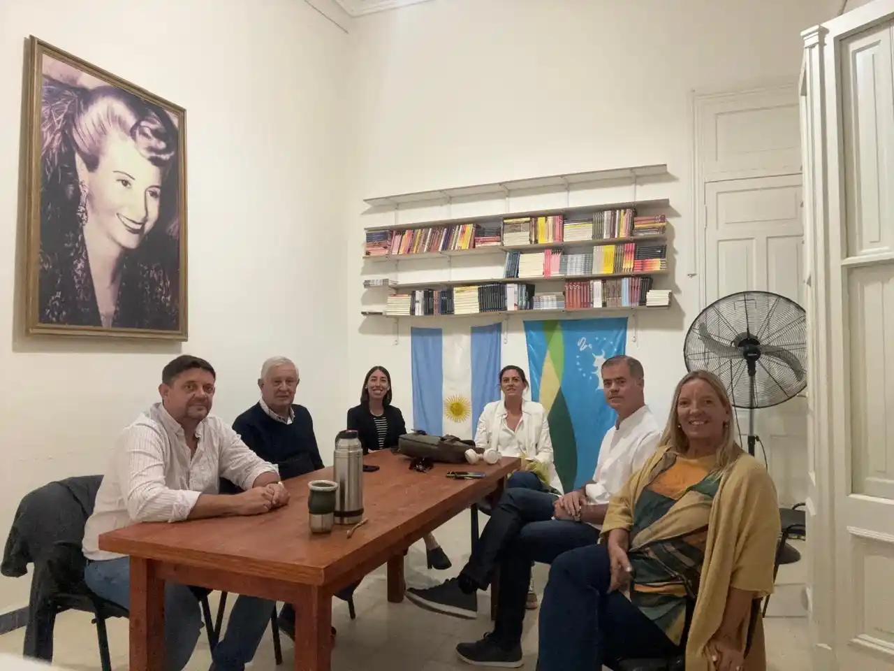 El exintendente Martín Piaggio se reunió con concejales del PJ