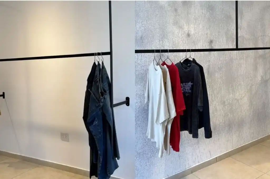 no de los comercios fue desvalijado por completo. Foto: Gentileza