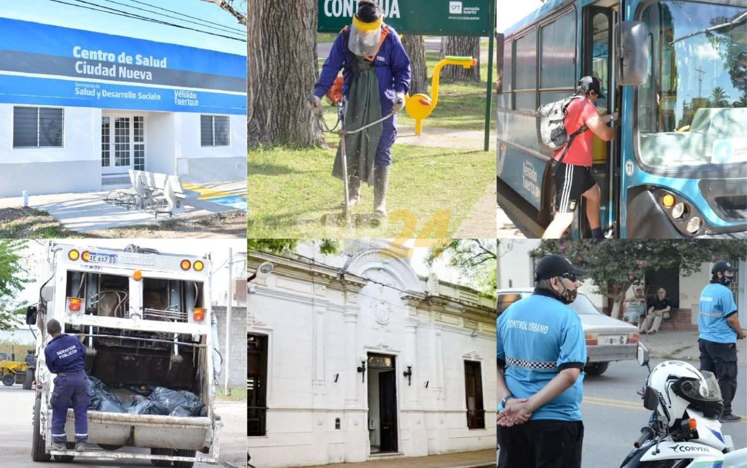 Servicios municipales durante el asueto de este viernes 30 de diciembre 