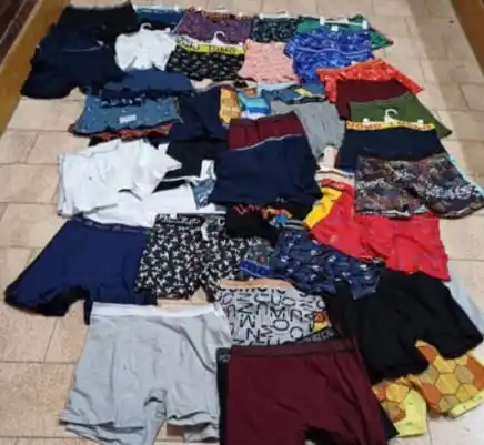 Robó 89 calzoncillos y fue aprehendido.
