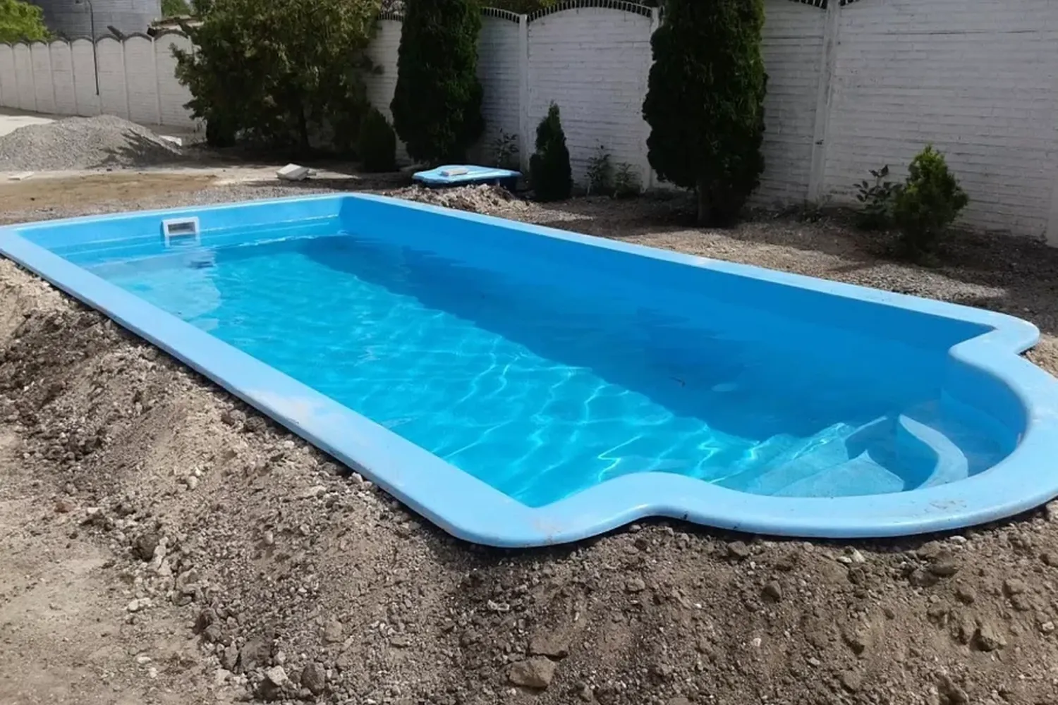 Le robaron la pileta y la encontró instalada en la casa de un vecino gracias a un drone