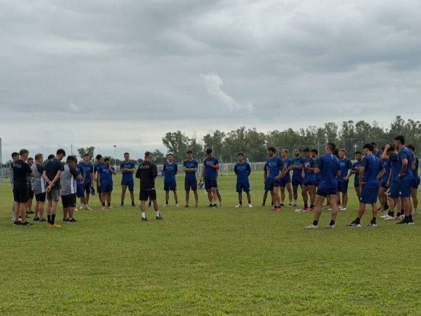 La Crema inicia su semana de trabajo pensando en el juego del viernes a las 21  en Rafaela, ante el Santo sanjuanino. Foto: Prensa AR