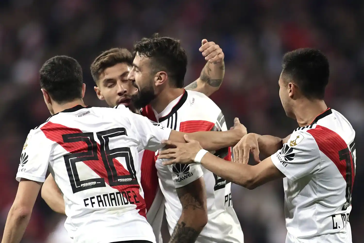 Lucas Pratto, el punto más alto en el campeón