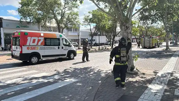 Intenso movimiento policial en el centro de la ciudad: ¿Qué pasó?