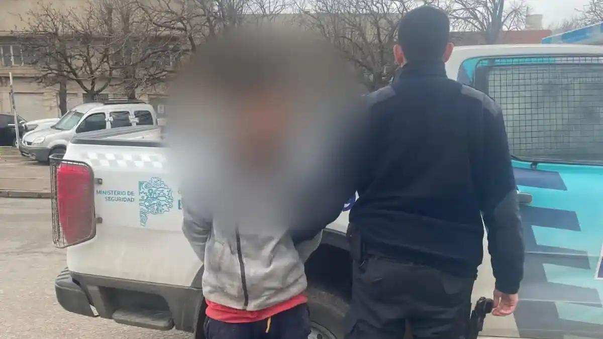 Un hombre fue aprehendido