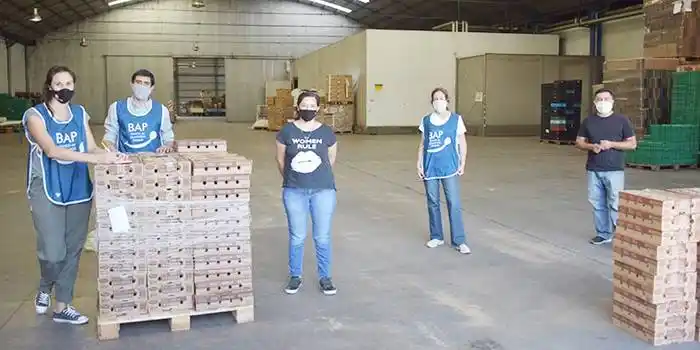 Cada vez más empresas  donan alimentos en la Argentina