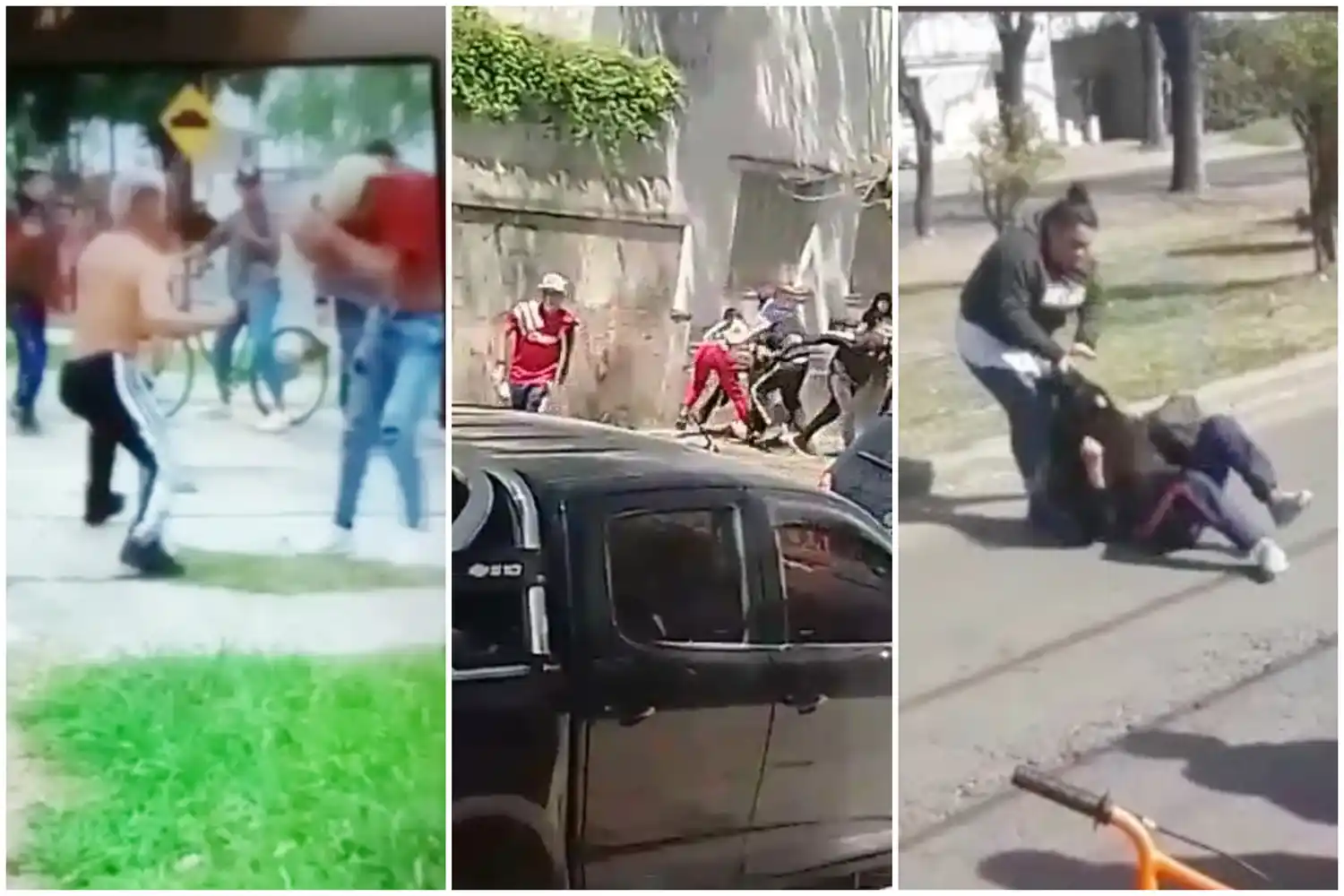 ¿Qué pasa con los pibes en Luján?: Padres de alumnos marcharon para frenar la ola de violencia a la salida de las escuelas