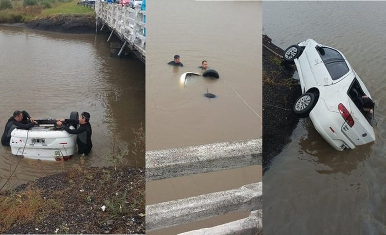 La Policía busca esclarecer qué ocasionó el despiste del vehículo.