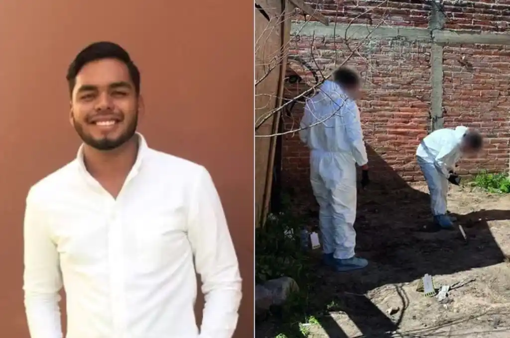 Roberto, uno de los cinco amigos secuestrados