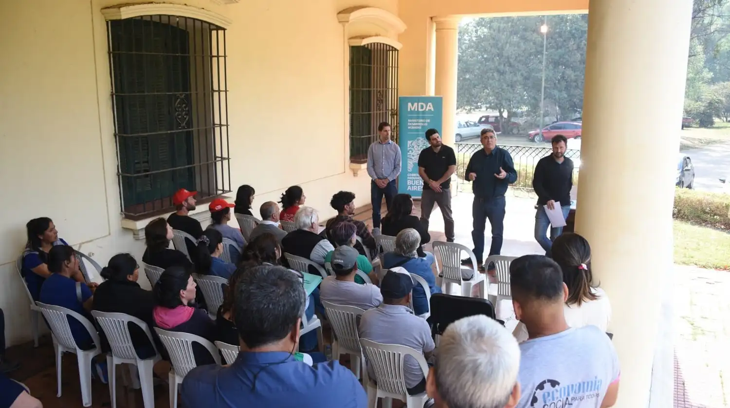 El acto tuvo lugar en el Parque Pereyra Iraola, Berazategui, en el marco del Programa Provincia en Marcha.