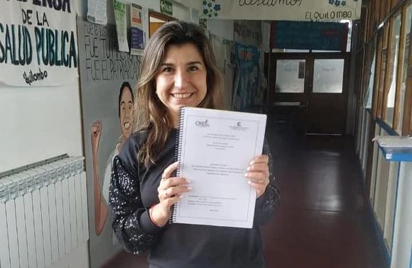 Vanesa Cranca realizó un posgrado en Violencia Familiar