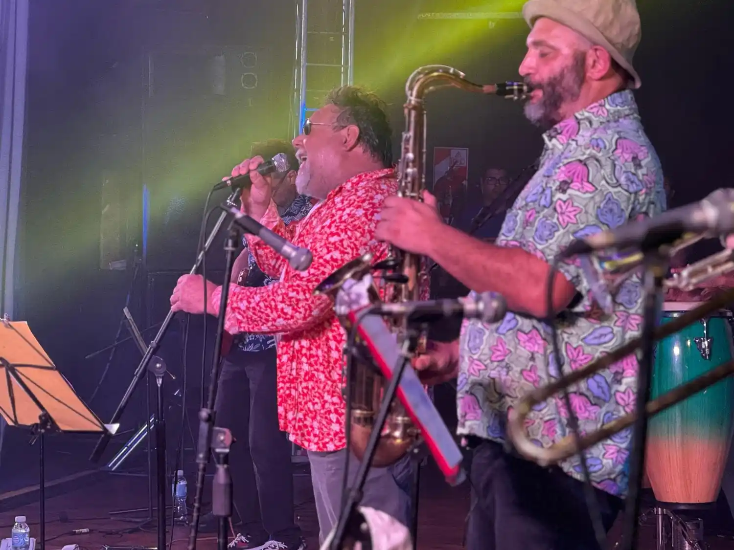 La Sasasa, fue una de las bandas que se presentó.