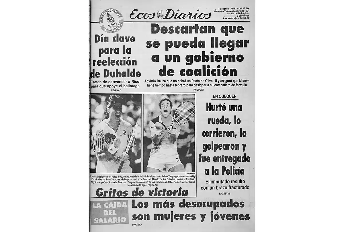 Miércoles 7 de septiembre de 1994
