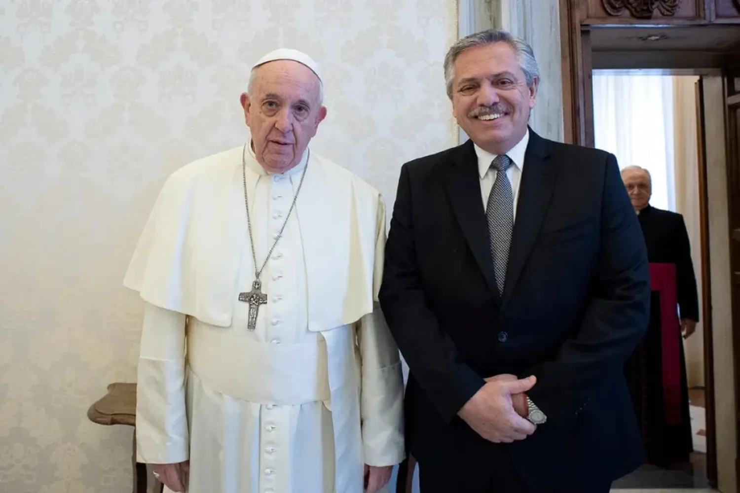 El Papa Francisco recibirá  a Alberto Fernández en el Vaticano