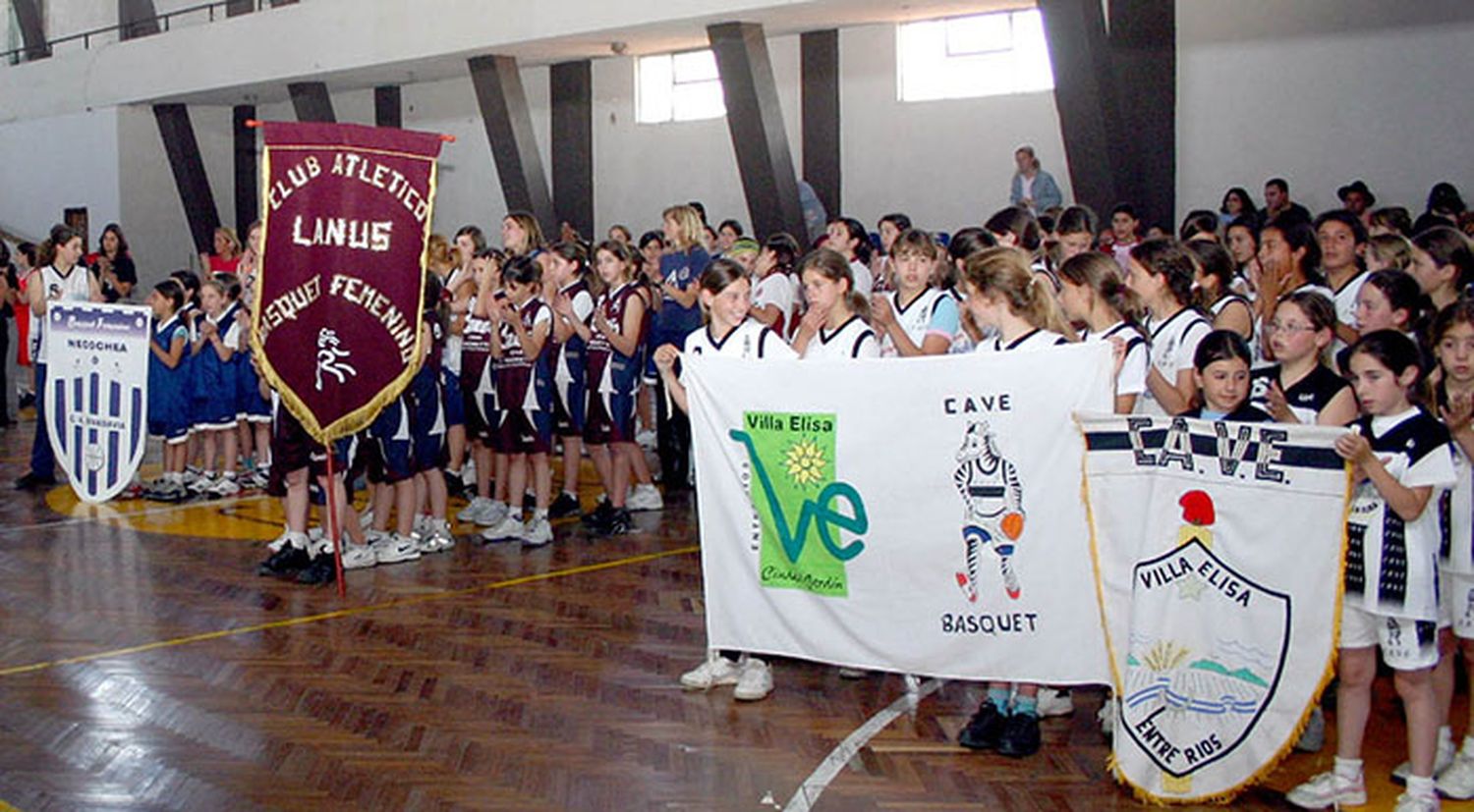 Cierre con desfile “virtual” para  el Encuentro de mini básquetbol