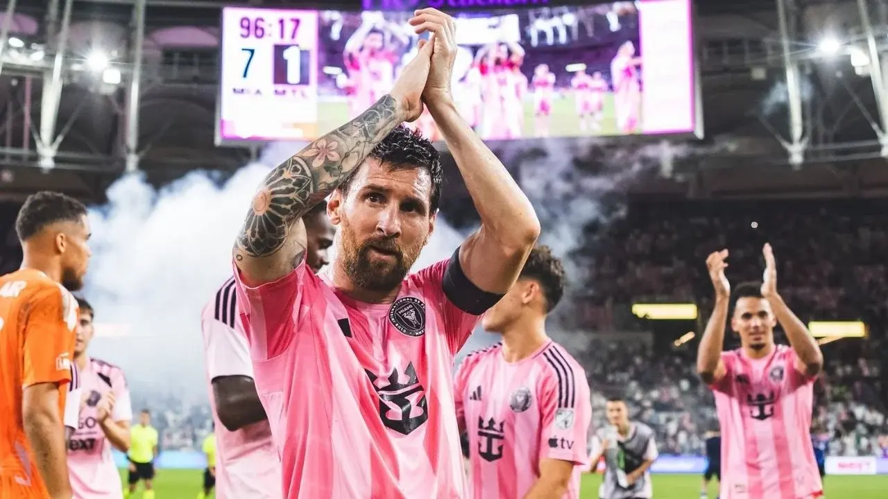 Messi brilló con cuatro goles en el 7 a 1 de Inter Miami antes de la llegada del Kily