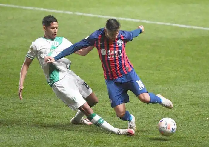 San Lorenzo empató ante Banfield y se mezcló entre los líderes de la Liga Profesional