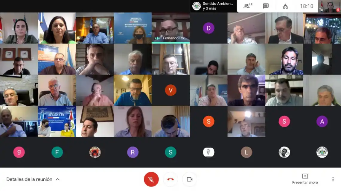 Hidrovía Paraguay-Paraná: Santa Fe presentó su propuesta a los distintos actores involucrados