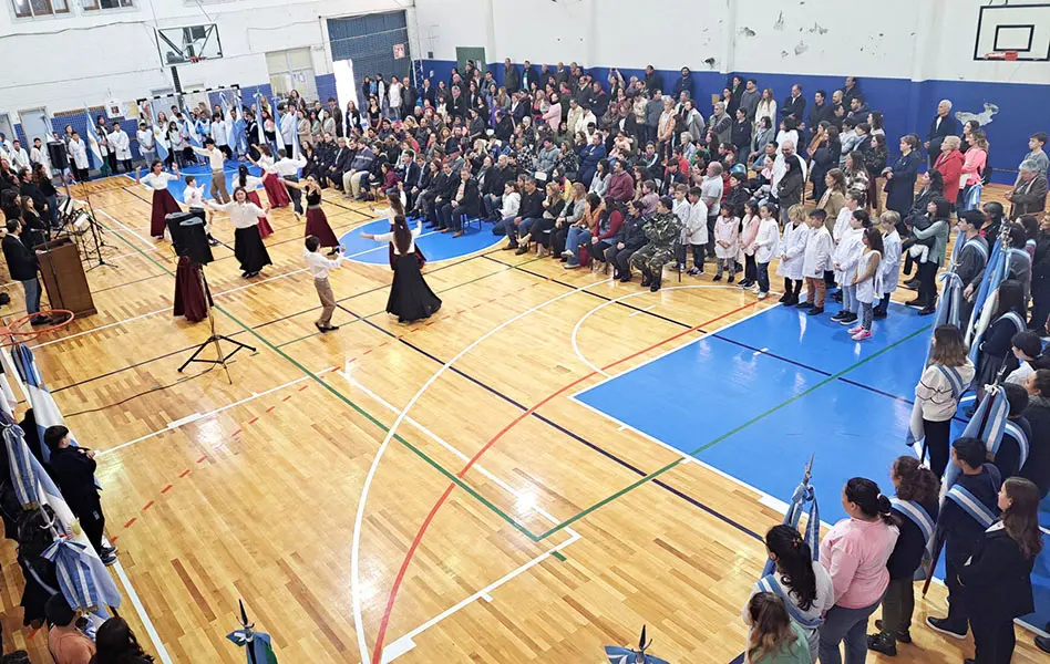 Tedeum y acto en el CEF 43 para celebrar el 25 de Mayo