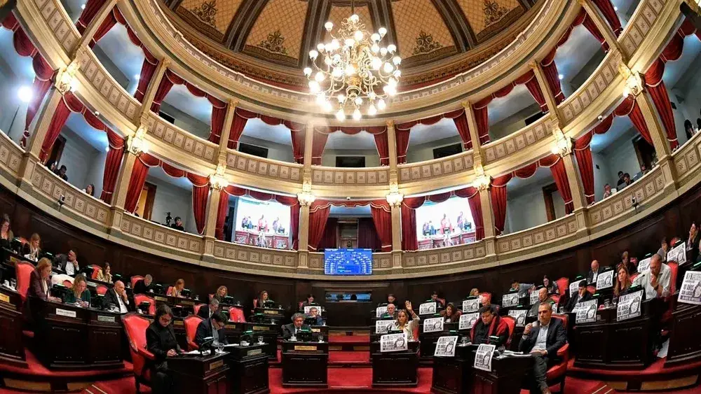 La Cámara de Senadores de la provincia de Buenos Aires.
