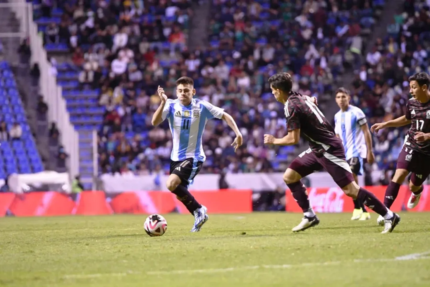 Argentina cayó con México en su preparación para los Juegos Olímpicos