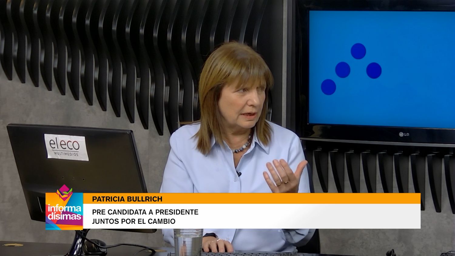 Patricia Bullrich en Informadísimas por la 104 1 Tandil FM y ECO TV
