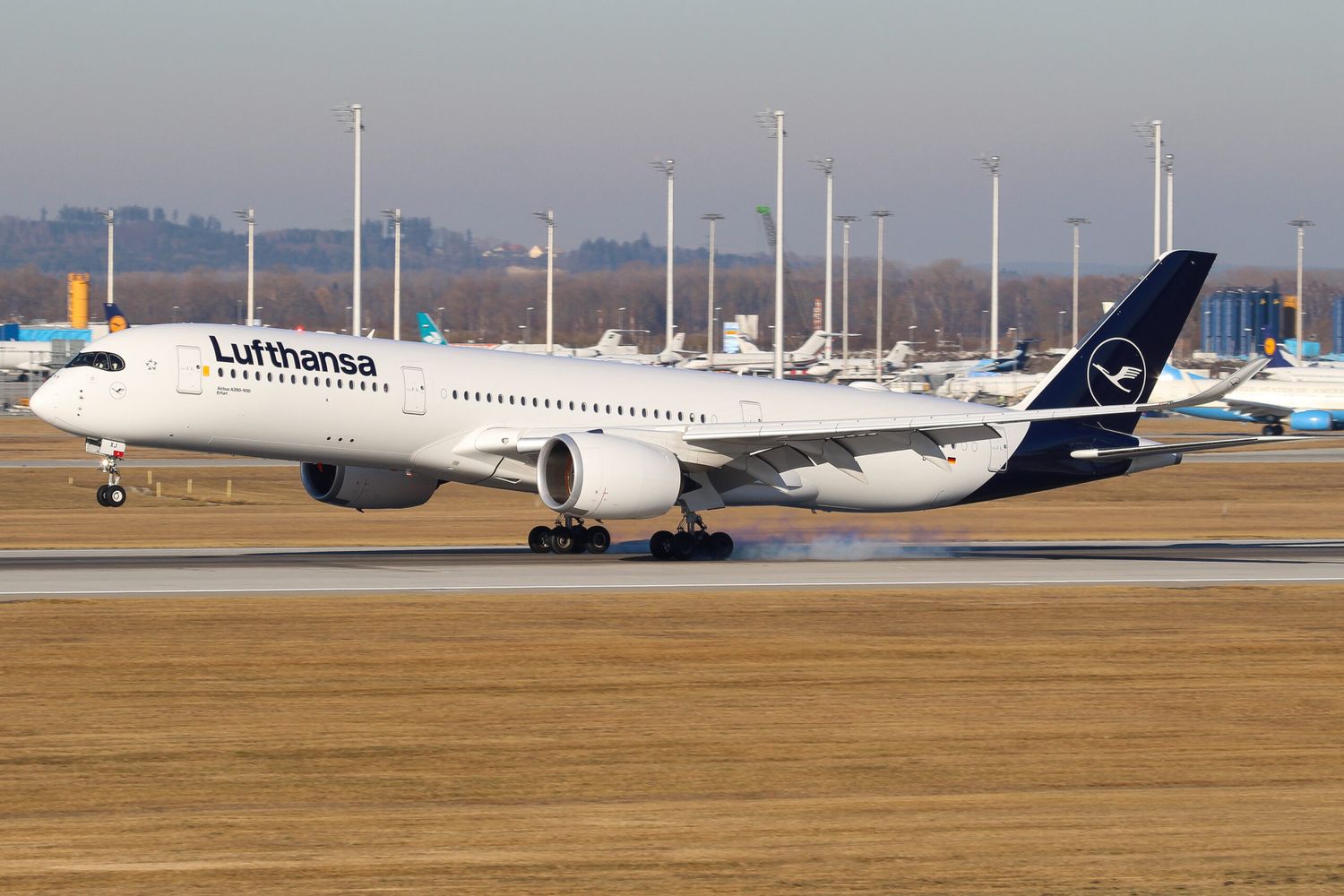 Lufthansa inició operaciones a San Francisco con los Airbus A350-900