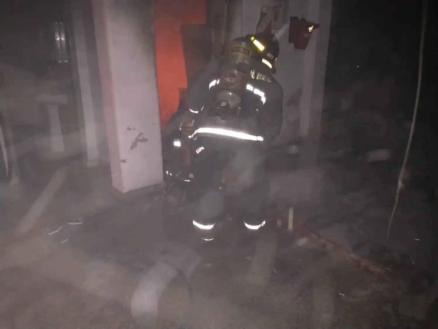 Se incendió un galpón en barrio Sargento Cabral