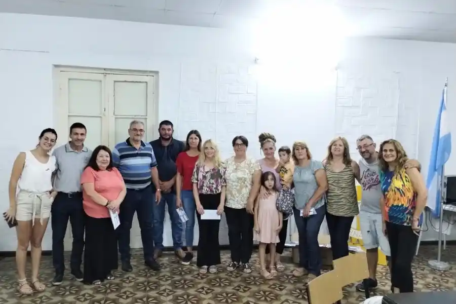 Calvo visitó el Rotary Club de Humberto Primo