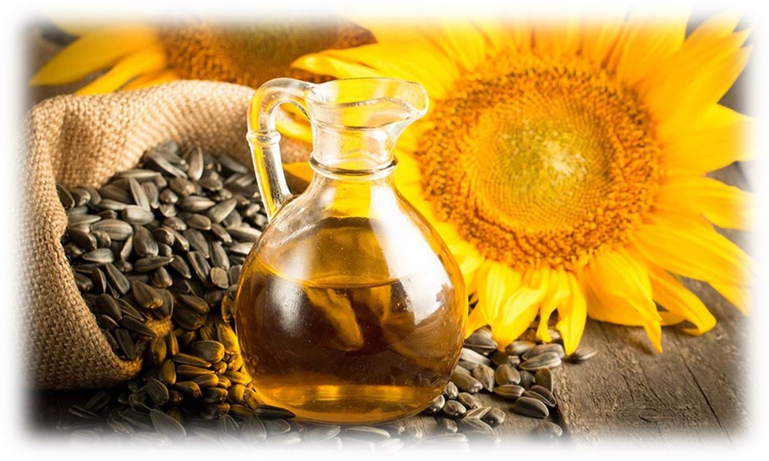 Aceite de colza, girasol y maní