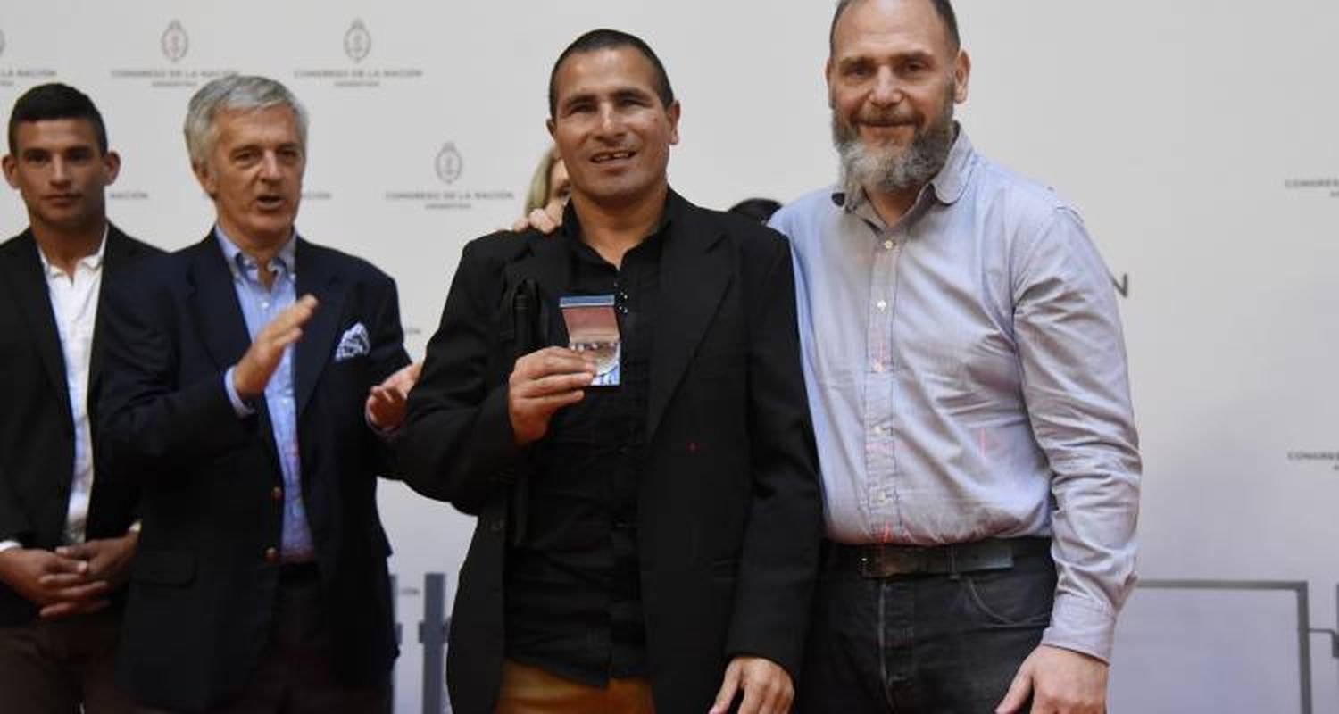 Silvio Velo fue distinguido por la Cámara de Diputados de la Nación