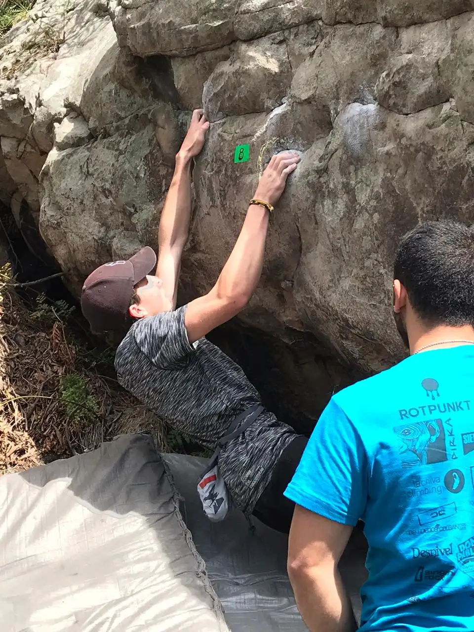 Escaladores locales volvieron a destacarse