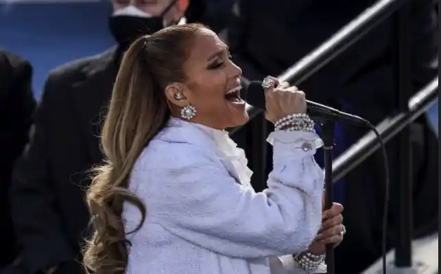 JLo se la comió en la toma de posesión de Joe Biden