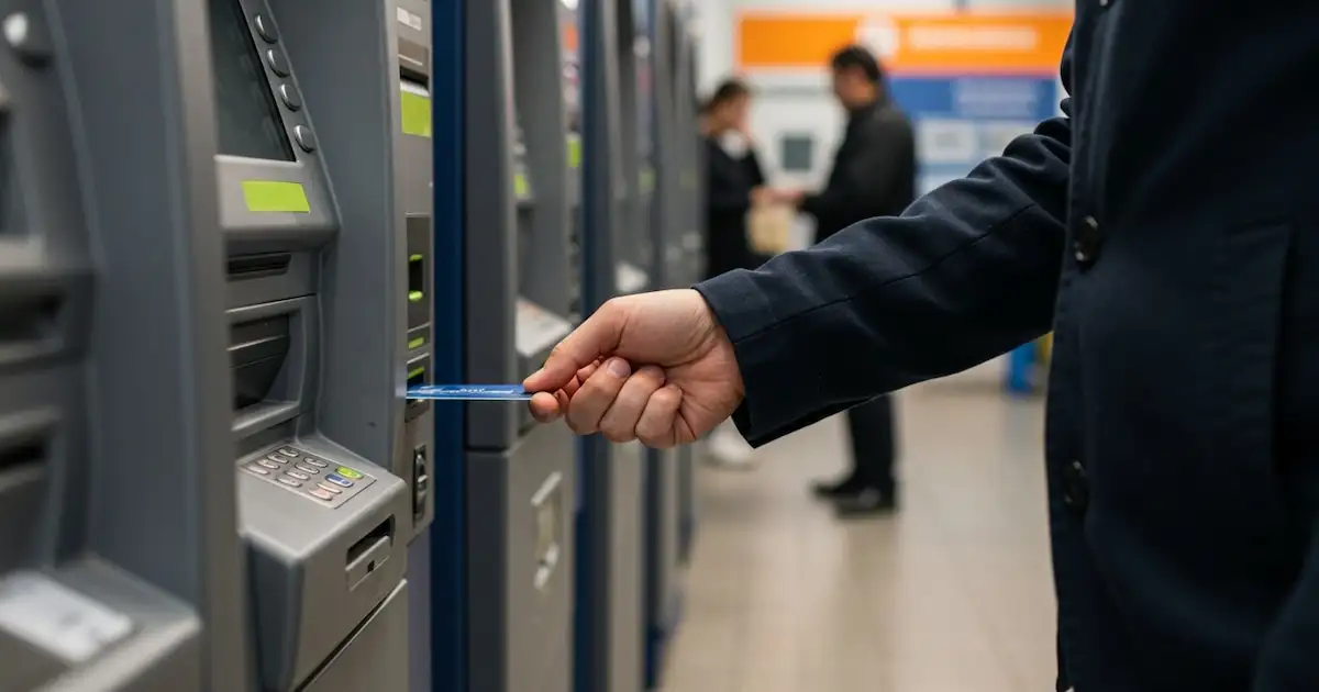 Actividad bancaria en Argentina.