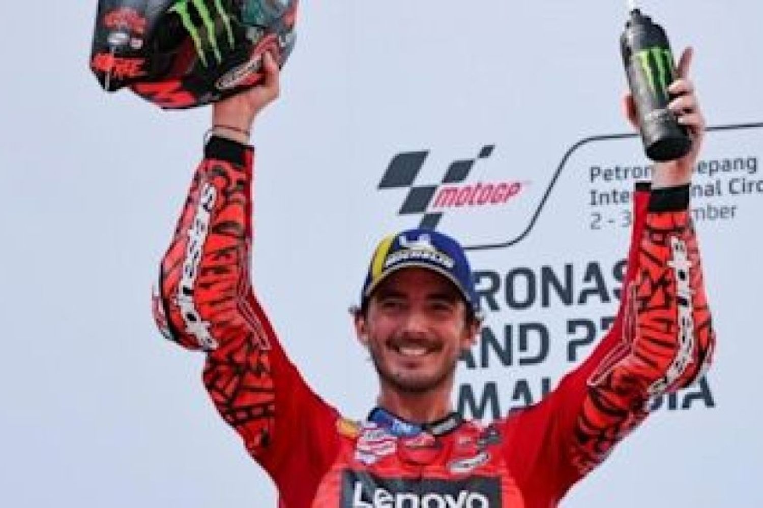 Francesco Bagnaia se quedó con el GP de Malasia