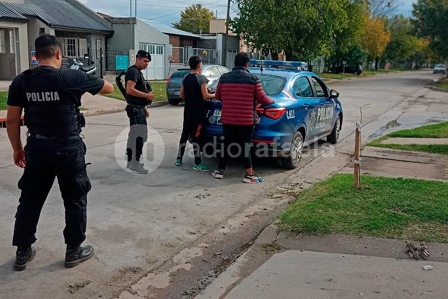 Josefina: tenso momento entre una madre, sus hijos y su yerno que requirió presencia policial
